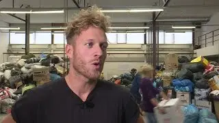 De actie 'doneer-je-deken' leverde vijf vrachtwagens met hulpgoederen op