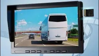 School Bus CCTV Camera | Orwind O3902 Vehicle Security Camera Kit with UHD Display Screen