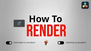 DaVinci Resolve Render Settings for YouTube & Shorts (Beginner Guide)