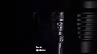 Finit l'obscurit&eacute; avec le zoom de lampe torche rechargeable #flashlight #lampe#lampetorche #nightout