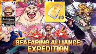 Seafaring Alliance: Expedition Gameplay | One Piece Open 150 Summon Tickets