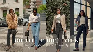HOW TO STYLE BALLET FLATS | Easy and Minimal Spring Outfits | Weekly Outfits Inspiration | SWEDIARY