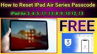 How to Flash IPad Air series for Passcode/Unavailable mode remove free iOS 26.1