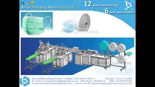 Bestar Surgical face mask making machine ,face mask machine