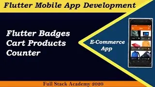 Flutter Badges | learn How to use flutter badge in app bar | flutter product counter in top bar
