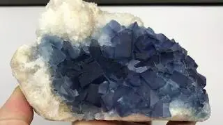 Fluorite from Blanchard Mine (bag55)