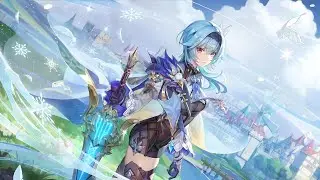 Genshin Impact - Eula Spiral Abyss 7-1 Damage Test Using F2P Weapon