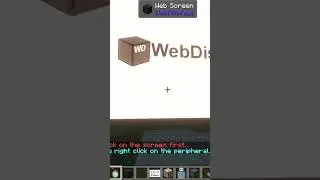 🔥 &iexcl;Puedes navegar por Internet en Minecraft! 😱 (Web Displays Mod)