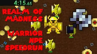 Realm of Madness: Warrior RPE SPEEDRUN!! (RotMG Private Server)