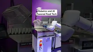 Robot made fries and pizza in Munich, Germany, powered by Robotics and AI. #tech #ai #foodtech