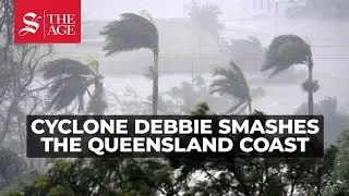 Cyclone Debbie  'screaming and howling'