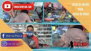 Dicas de anz&oacute;is para pesca de praia!