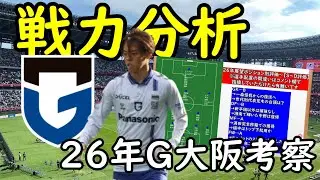 【G大阪】大きな動きは夏に＆ウィッシング監督の手腕は！？ポジション別評価を中心に今年のG大阪を考察！【Jリーグ】