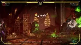 Weird things in mortal kombat 11