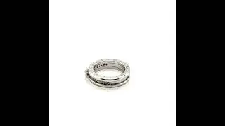 Bvlgari 0.30ct round diamond engagement ring