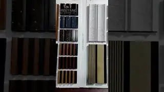 UNICLAD Charcoal  Louvers Marcopolo Luxury walls and Floors