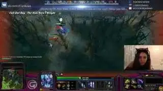 D1anka dota 2 клозик со зрителями. Венга