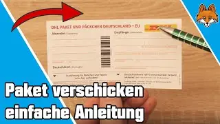 Paket verschicken - Paketschein ausf&uuml;llen Anleitung 📦