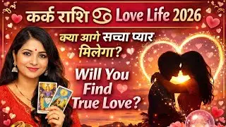 कर्क राशि ♋️ Love Life ♥️ 💕2026 अब आगे क्या होगा ? Collective Hindi TIMELESS Tarot With Bhairavi🌈💘