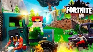 FORTNITE - THE LITTLE CLUB SQUAD, CAN WE SURVIVE!!