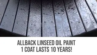 Allback Linseed Oil Paint - 1 Coat lasts 10 years!