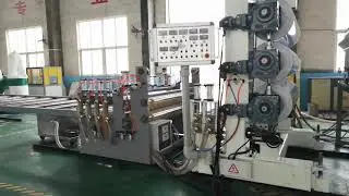PP WPC sheet production line