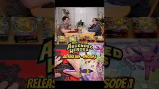 Ascended Heroes Release Day! Episode 1 #pokemomcards #pokemon