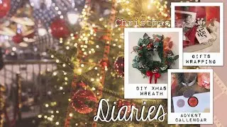 VLOGMAS 2025: Advent Callendar, DIY Wreath, Gift Wrapping... We're Officially Ready for Christmas!!