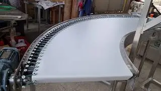 90 degree belt conveyor / 90° лентов завой