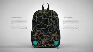 BurBerry Back Pack Design Mockup