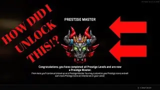 UNLOCKING MASTER PRESTIGE LIKE THIS!! COD BO4 MASTER PRESTIGE!