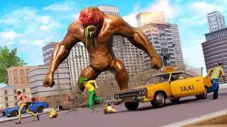 Angry Monster City Attack : attack by causing real destruction in city circles.