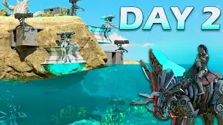 Tekking out our Broken Underwater Cave and Raiding Desert Cave! | Ark PvP