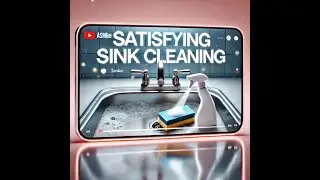 Deep Sink Cleaning | Relaxing ASMR Cleaning Sounds