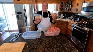 Making Maple Sausage Patties from Pork Loin