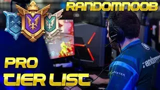 Pro 2.02 Ranked and Competitive Tier List | Envy randomnoob