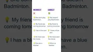 STOP Making These 5 Grammar Mistakes! (Sentence Correction Lesson) part-2 #EnglishTeacher