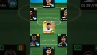 DLS 24 best11 squad 4-1-2-3 Formation #shorts#viral#dls24