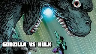 GODZILLA VS HULK COMIC (Summary)