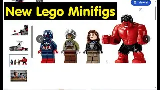 Lego Marvel News | New Lego Marvel Lego Sets | Captain America Brave New World MCU Minifigures