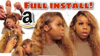 AMZON WIG REVEIW |Highlight Deep wave | full INSTALL