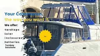 Lagoon 450 Good to Go. Essential Catamaran Upgrades: Hardtop * Solar * Enclosure * Lithium Batteries