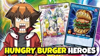 Hungry Burger Heroes!!? Deck Profile - Yu-Gi-Oh Rush Duel - EDOPRO