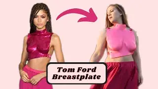 I 3D printed the Tom Ford Breastplate custom to my body!