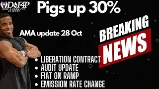 Drip Network Animal Farm Update 29 Oct new changes for fiat and emissions