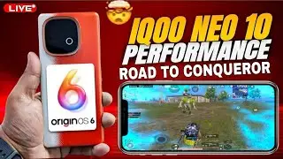 iQOO NEO 10 120 FPS PERFORMENCE TEST AFTER ORIGINOS 6🔥|#bgmilive #120fps #iqooneo10