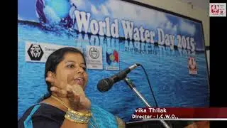 &ldquo;World Water Day 2015&rdquo; / Organized by:  ICWO / GRAMALAYA/ SCI INDIA/RI DISTRICT 3230