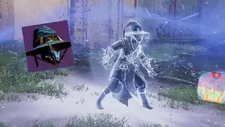 the wizard hat completes my shadebinder