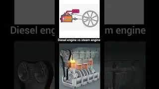 steam engine Vs diesel engine 🚂