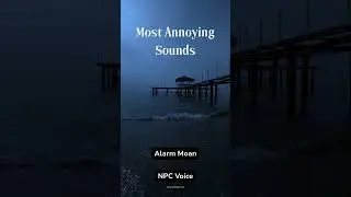 Top 5 Most Annoying Sounds